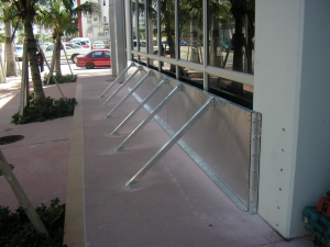 Extendable Flood Barrier in Miami, Florida
