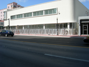 Commercial Building Flood Barrier in Miami, Florida